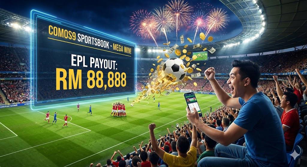 Panduan Taruhan Bola Sepak & Sportsbook Terbaik di Comos9 Malaysia