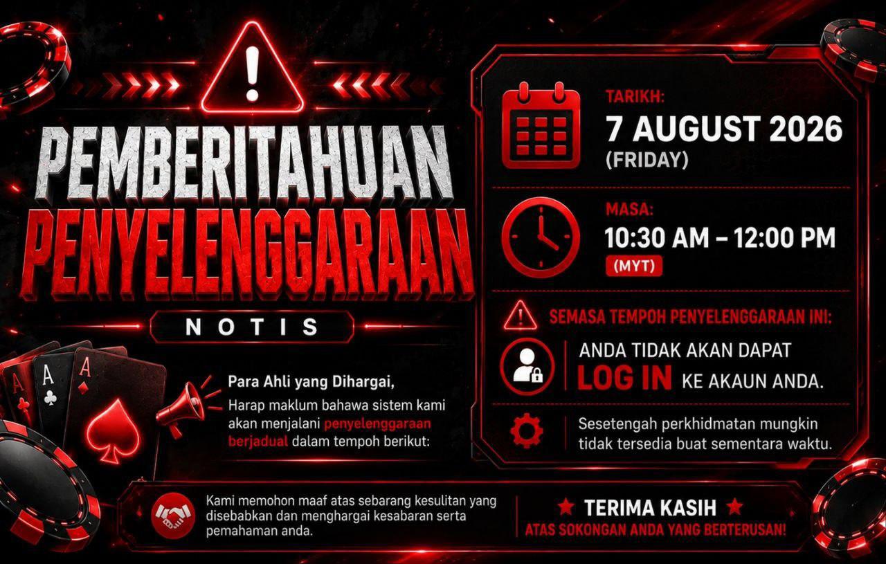 PEMBERITAHUAN PENYELENGGARAAN 